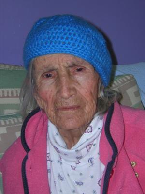 Maria with Alzheimers Disease (Age 92, 2011)